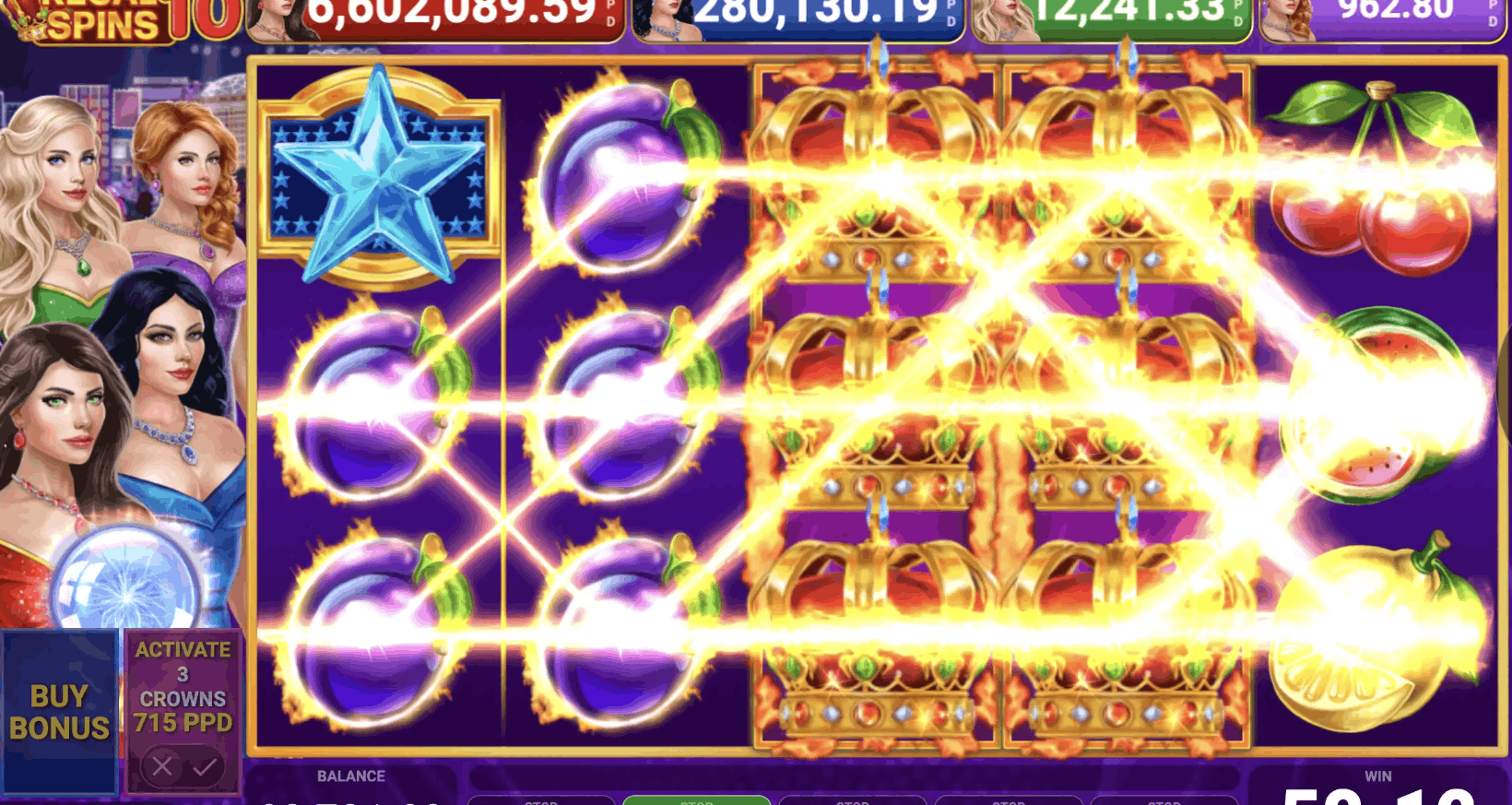 Regal Spins 10 — banner principal en Trilenium