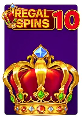 Regal Spins 10 tragaperras en Trilenium Casino